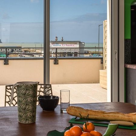 Babord, Appt Avec Terrasse Et Vue Mer Saint-Côme-de-Fresné Εξωτερικό φωτογραφία