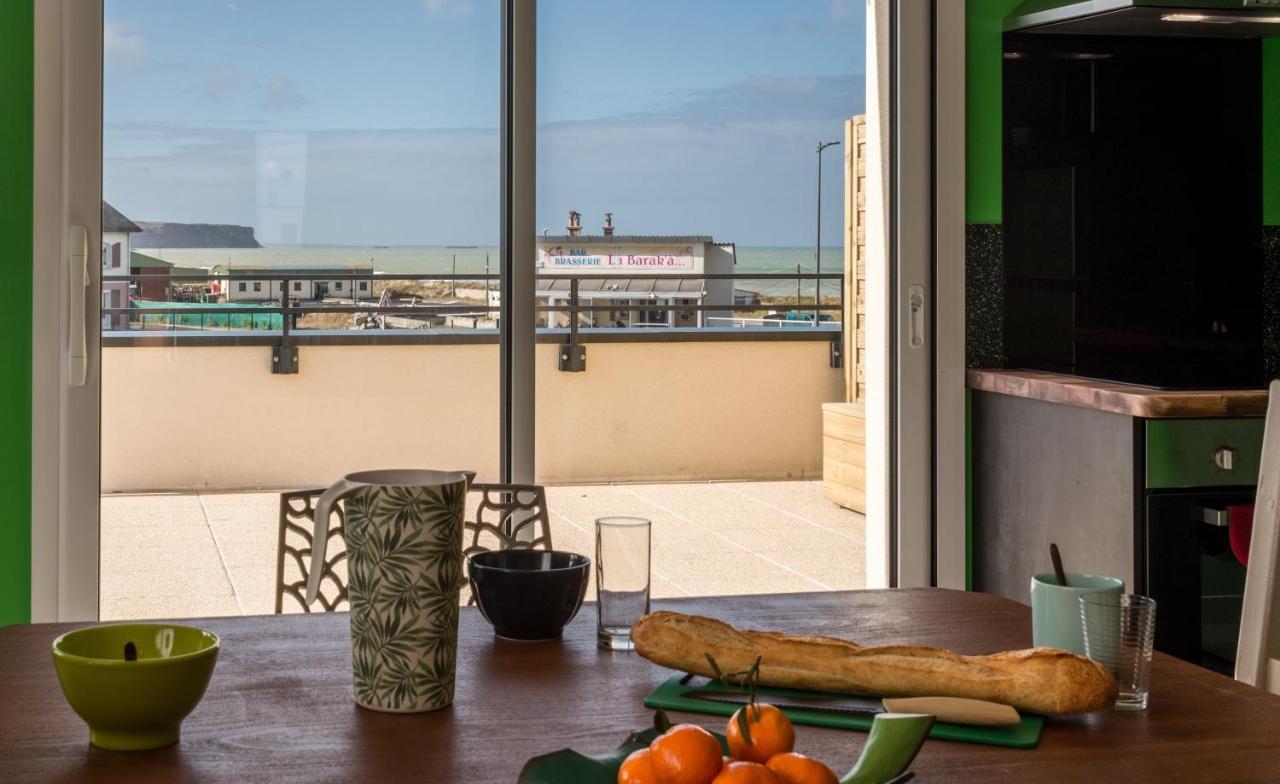 Babord, Appt Avec Terrasse Et Vue Mer Saint-Côme-de-Fresné Εξωτερικό φωτογραφία